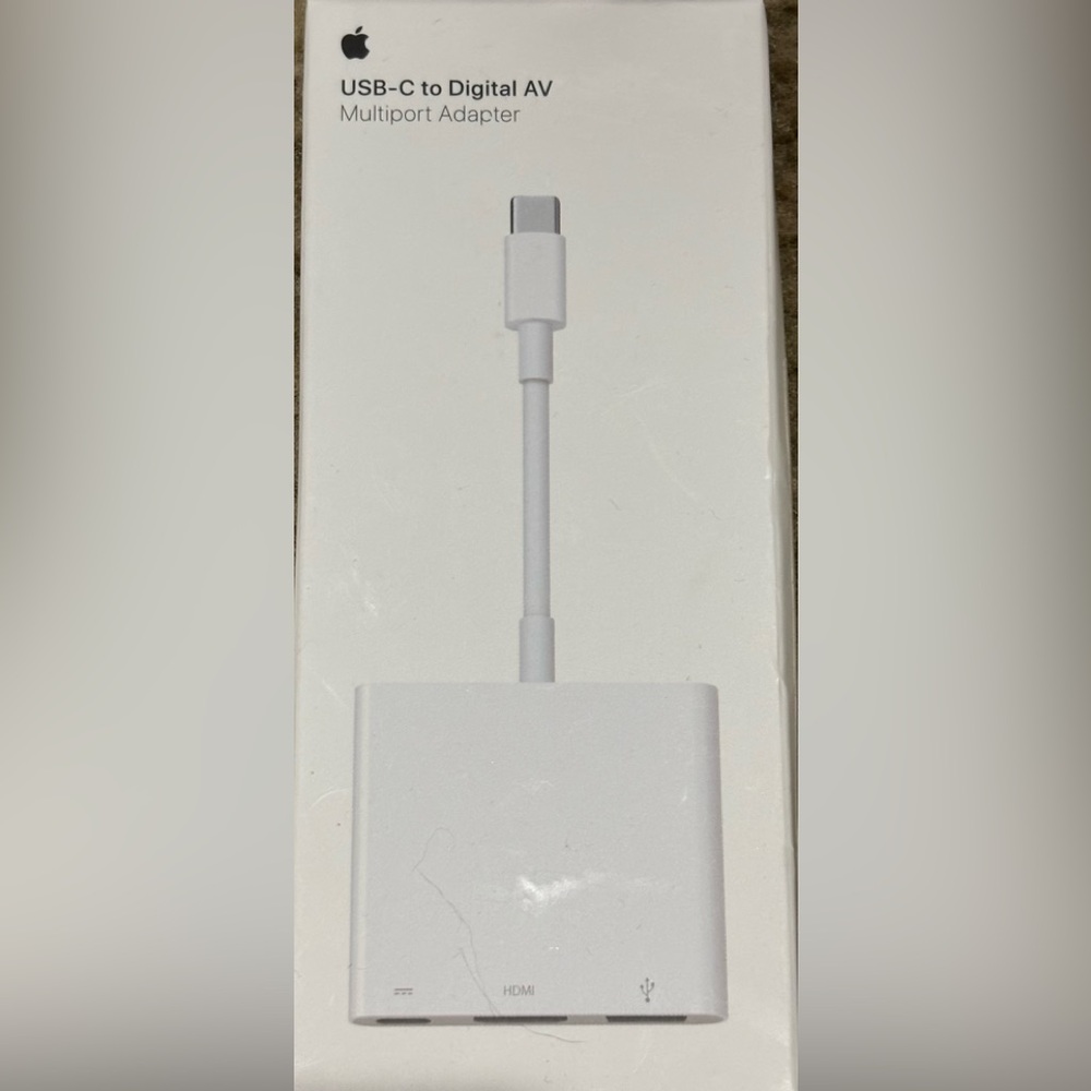 Apple White USB-C to HDMI Adapter